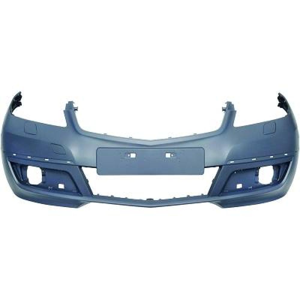 paraurti anteriore con primer con fori modanatura con fori lavafari con tappo copri gancio con tracce pdc e park assist con tappi lavafari mod avantgarde mercedes a class w169 2008 2012 me3261011