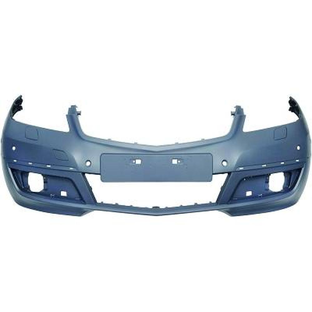 paraurti anteriore con primer con fori modanatura con fori lavafari con tappo copri gancio con pdc e park assist con tappi lavafari mod avantgarde mercedes a class w169 2008 2012 me3261021