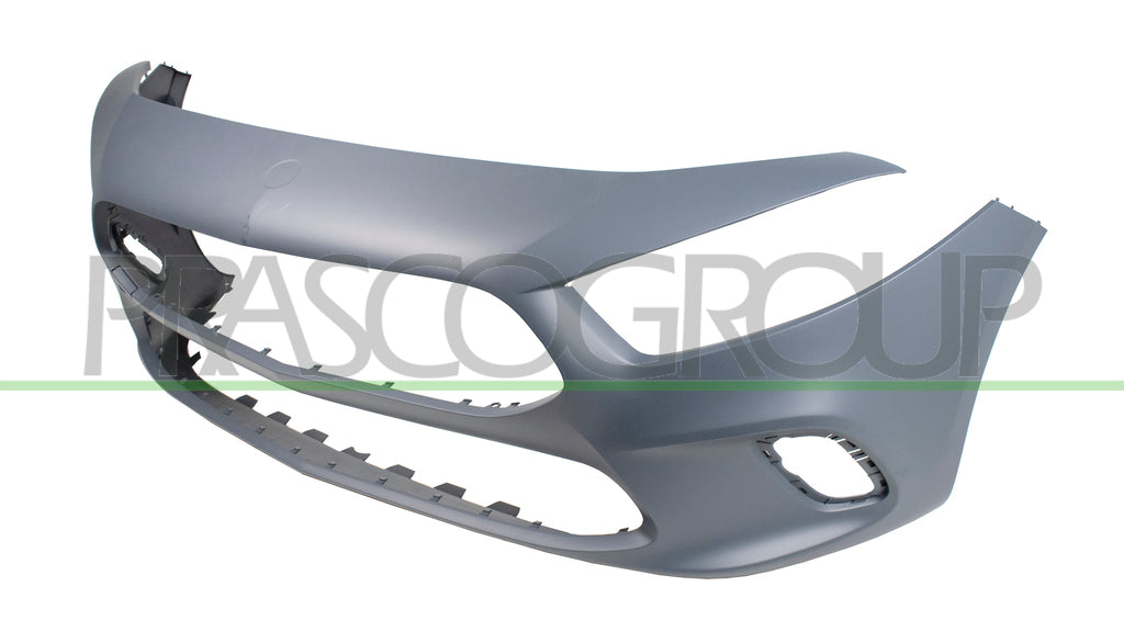 paraurti anteriore con primer con tappo copri gancio traino con tracce park assist mercedes a class w177 2018 2023 me3321001