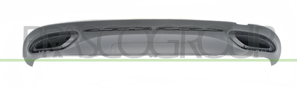 spoiler paraurti posteriore nero goffrato mod 4 porte mercedes a class w177 2018 2023 me3321861