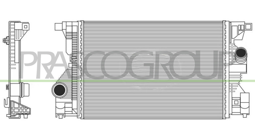 intercooler mercedes a class w177 2018 2023 me332n001