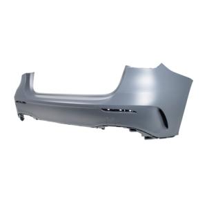 paraurti posteriore con primer con tappo copri gancio con tracce pdc e park assist mod amg mercedes a class w177 5 porte amg amg line 2018 2023 me3331050