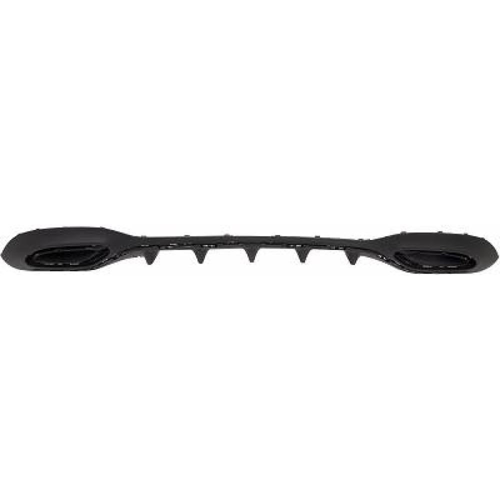 spoiler paraurti posteriore nero goffrato mercedes a class w177 5 porte amg amg line 2018 2023 me3331871