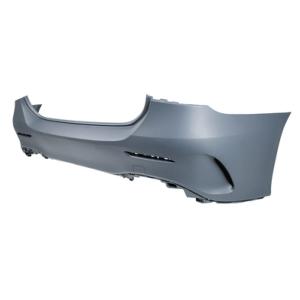 paraurti posteriore con primer con tappo copri gancio con tracce pdc e park assist mod amg mercedes a class w177 4 porte amg amg line 2018 2023 me3341050