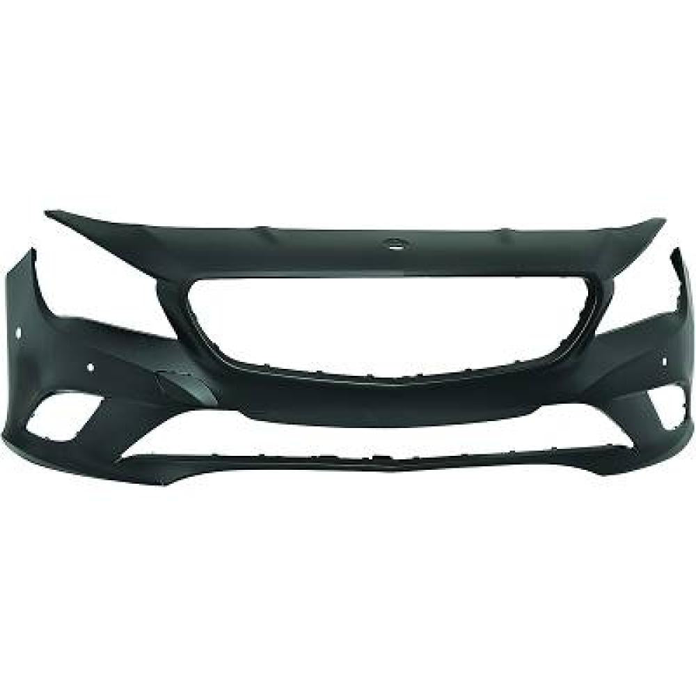 paraurti anteriore con primer con fori pdc supporti con tracce lavafari con staffe mercedes cla class w117 c117 2013 2016 me3501021