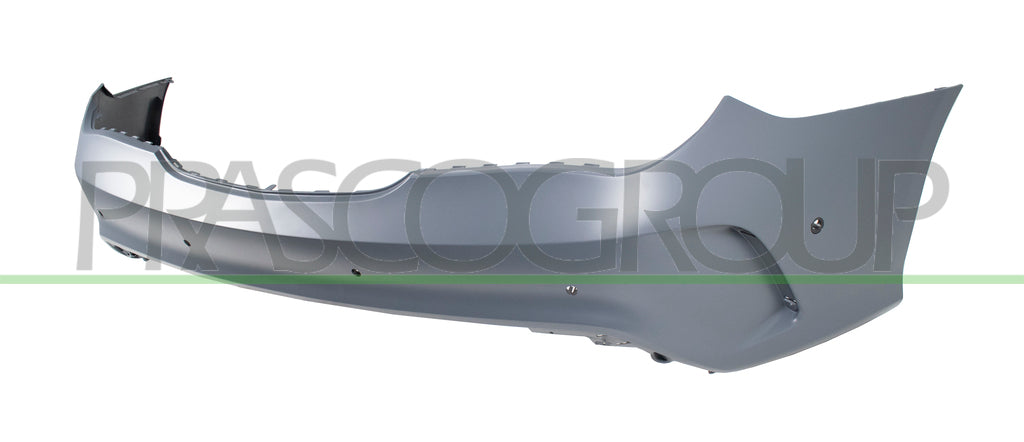 paraurti posteriore con primer con fori pdc e park assist mod amg cla45 mercedes cla class w117 c117 amg amg line 2016 2019 me3531081