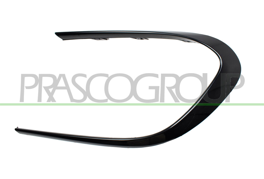 modanatura destra paraurti anteriore nera lucida mod amg cla45 mercedes cla class w117 c117 amg amg line 2016 2019 me3531233