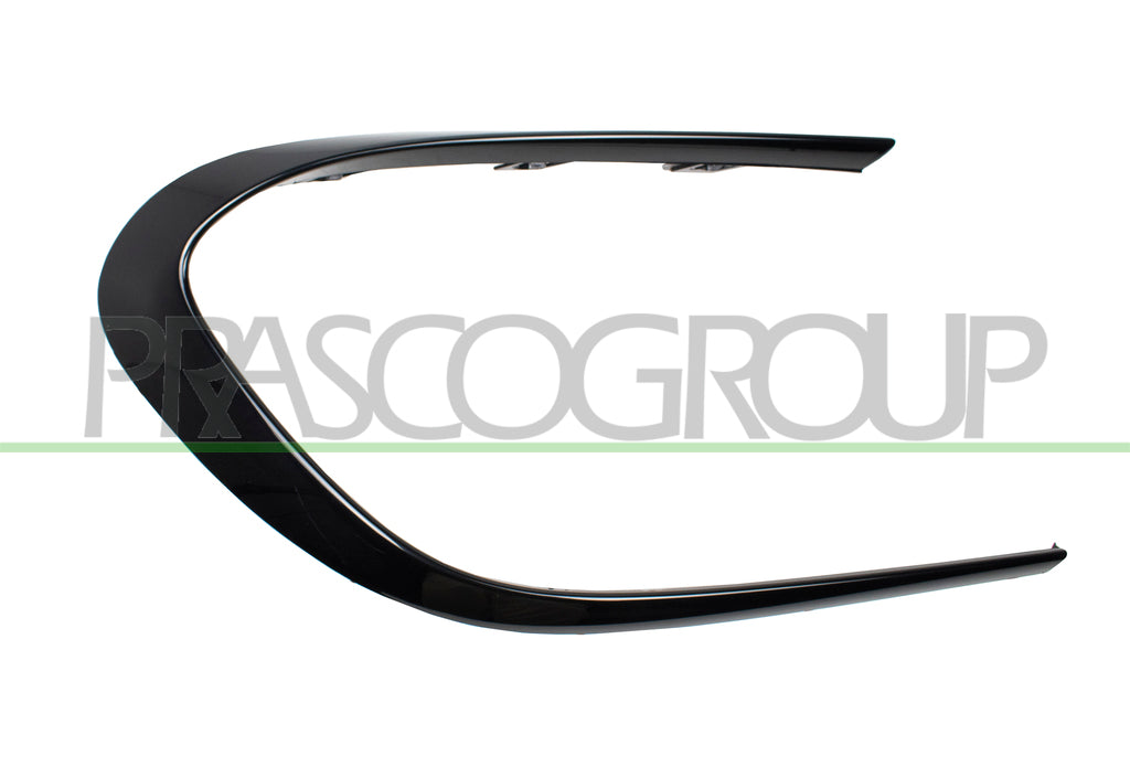 modanatura sinistra paraurti anteriore nera lucida mod amg cla 45 mercedes cla class w117 c117 amg amg line 2016 2019 me3531234