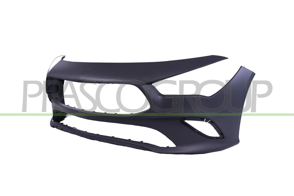 paraurti anteriore con primer con tappo copri gancio con tracce pdc e park assist mercedes cla class w118 c118 2019 2023 me3541001