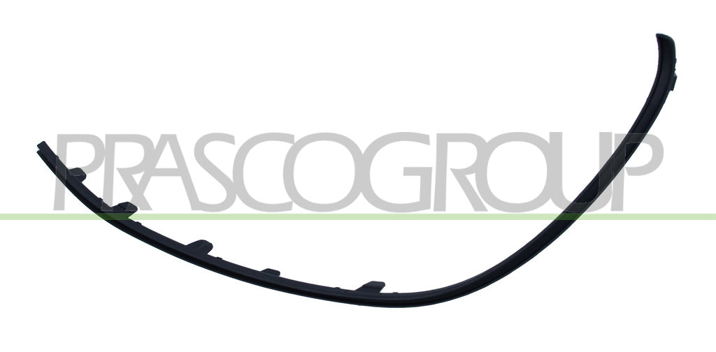 modanatura sinistra paraurti anteriore nera goffrata mod cla45 amg mercedes cla class w118 c118 amg amg line 2019 2023 me3551234