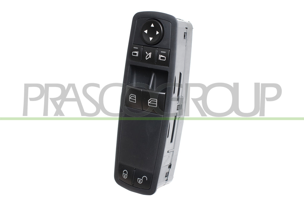 pulsantiera alzacristallo porta anteriore sinistra nera 2 interruttori 3 pins mercedes b class w245 2005 2008 me420ws04