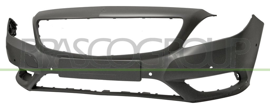paraurti anteriore con primer con fori modanatura con tappo copri gancio con fori pdc con tracce lavafari mod sport mercedes b class w246 2011 2014 me4241042
