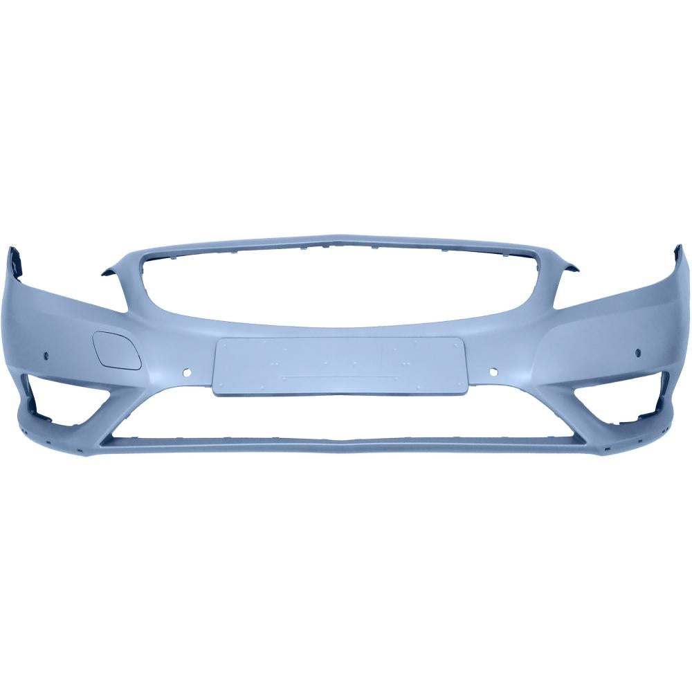 paraurti anteriore con primer con fori modanatura con tappo copri gancio con fori pdc con tracce lavafari mod sport mercedes b class w246 2011 2014 a24688004409999