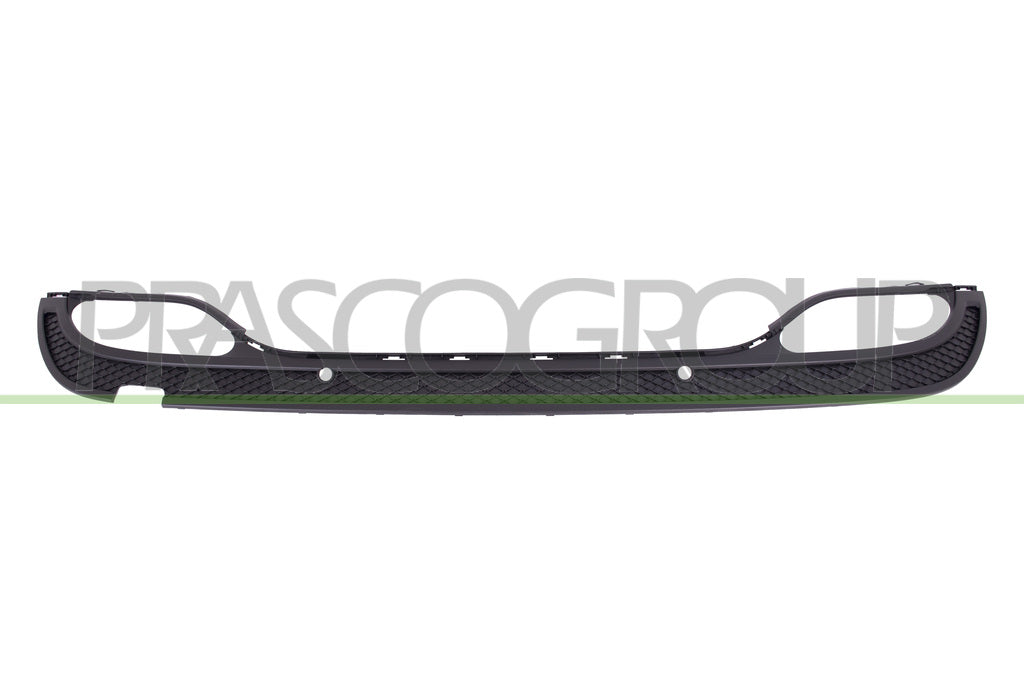 spoiler paraurti posteriore nero goffrato mod amg mercedes c class w205 s205 2014 2018 me4421891