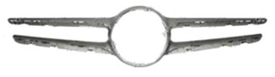 modanatura griglia radiatore argento senza foro telecamera con fori profilo mercedes c class w205 s205 2014 2018 me4422206