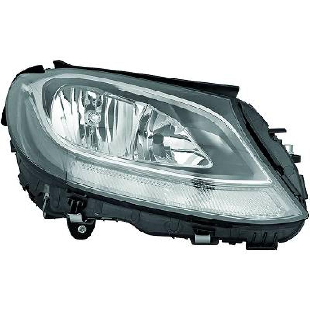 proiettore destro h7 h7 led elettrico con motore mercedes c class w205 s205 2014 2018 me4424903