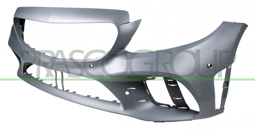 paraurti anteriore con primer con tappo coprigancio con fori sistema visione 360 mercedes c class amg amg line w205 s205 2018 me4441011