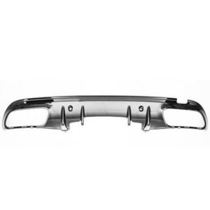 spoiler paraurti posteriore nero lucido con sede gancio rimorchio mod 4 porte amg mercedes c class amg amg line w205 s205 2018 me4441871