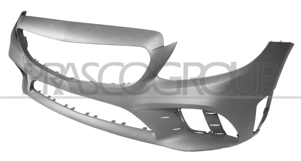 paraurti anteriore con primer con tappo coprigancio con fori pdc supporti con tracce park assist con fori sistema visione 360 mod amg c43 mercedes c class w205 s205 2018 2021 me4461031
