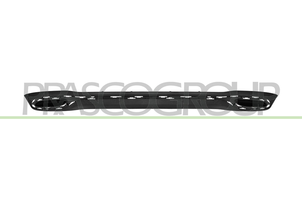 spoiler paraurti posteriore nero goffrato mercedes c class w206 s206 2021 me4481851