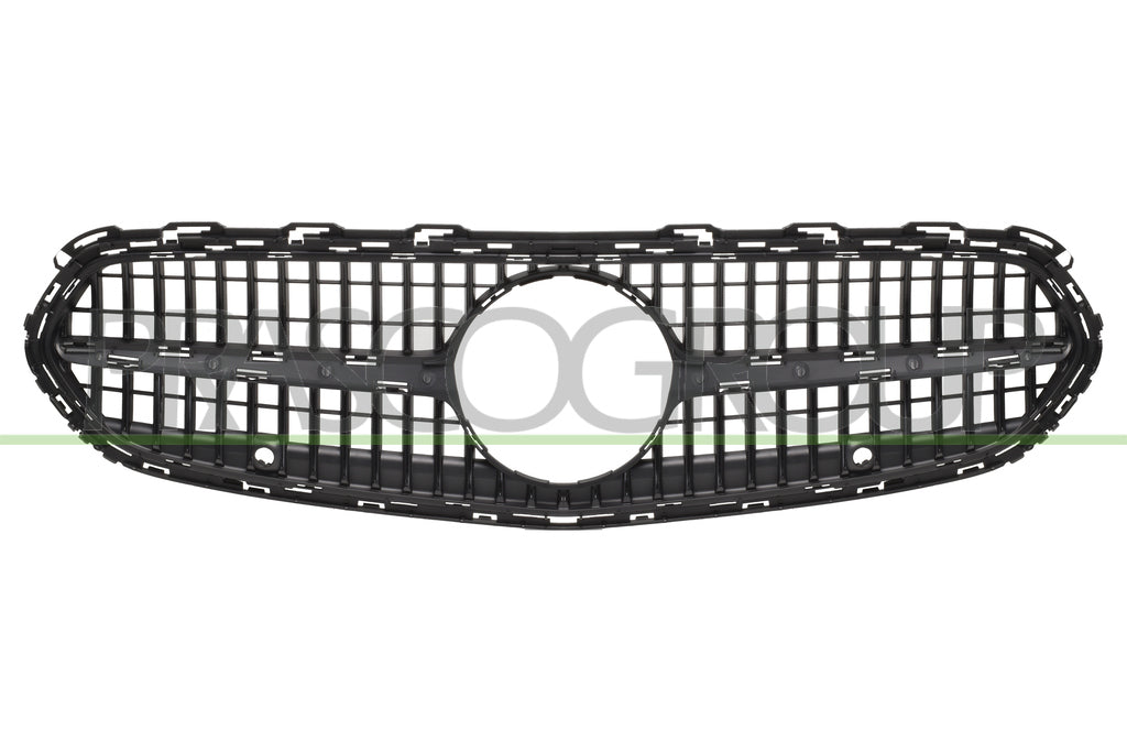 griglia radiatore nera con fori pdc supporti mercedes c class w206 s206 2021 me4482001