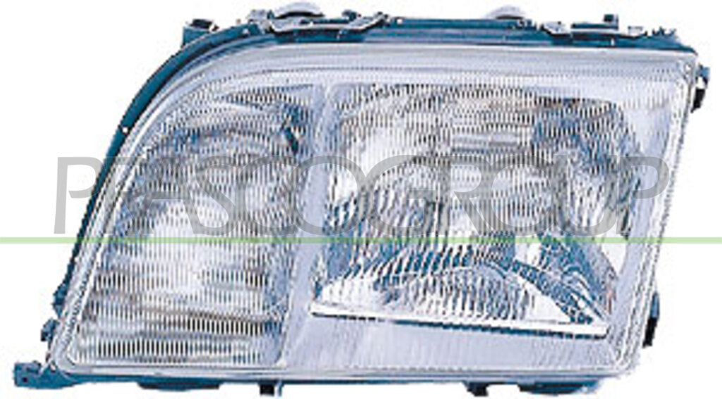 proiettore sinistro h1 h1 h3 regolazione idraulica mod 08 95 mercedes s class w140 1993 1998 me5204604