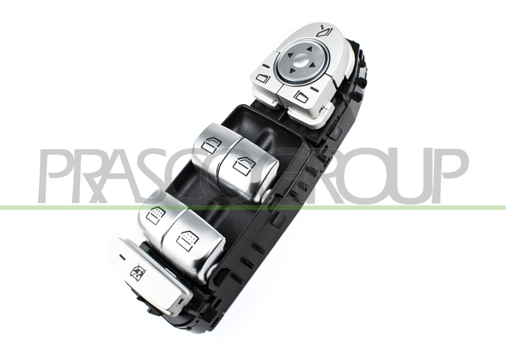 pulsantiera alzacristallo porta anteriore sinistra grigia 4 interruttori 3 pins mercedes s class w222 2013 2017 me529ws34