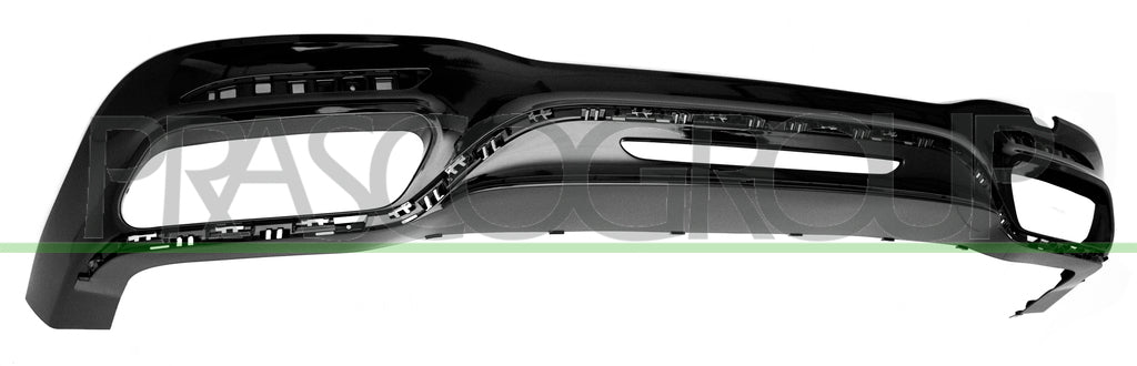 spoiler paraurti posteriore nero lucido mod amg s63 mercedes s class w222 2017 2020 me5321861