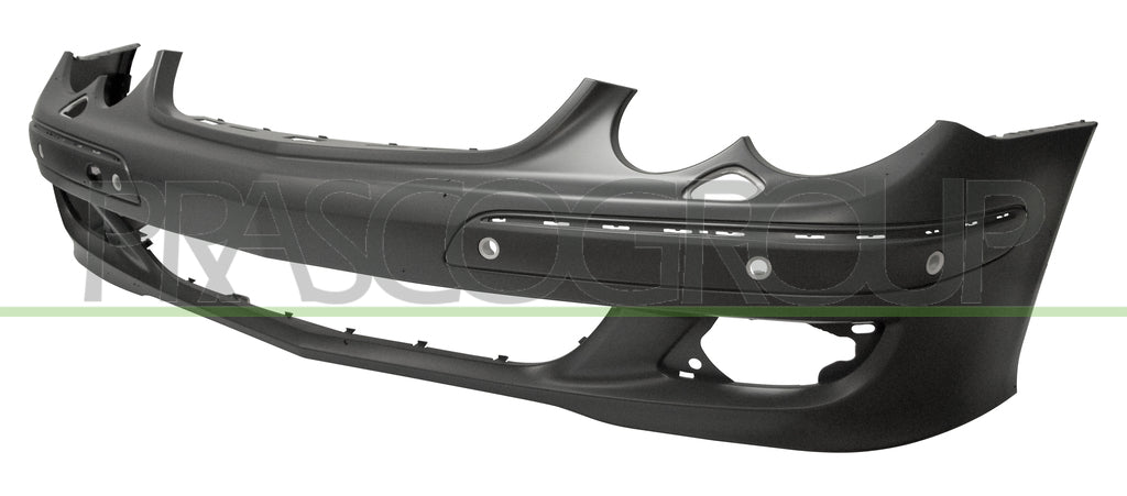 paraurti anteriore con primer con fori pdc supporti con fori lavafari con fori modanatura mod 05 09 mercedes clk w209 2002 2009 me6421042