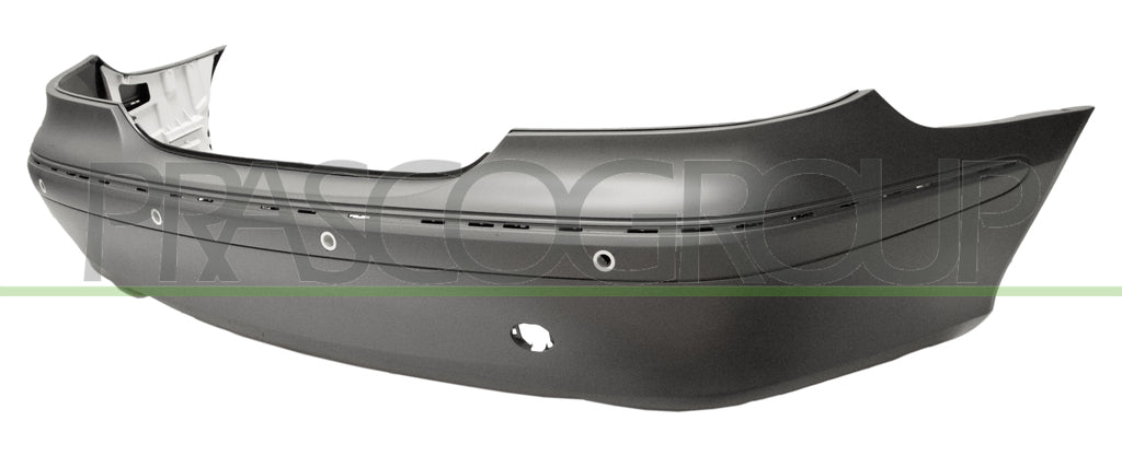 paraurti posteriore con primer con fori modanatura con fori pdc supporti con staffe mercedes clk w209 2002 2009 me6421061