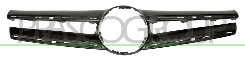 modanatura griglia radiatore con primer con fori profilo mercedes gla class x156 2013 2016 me7002011