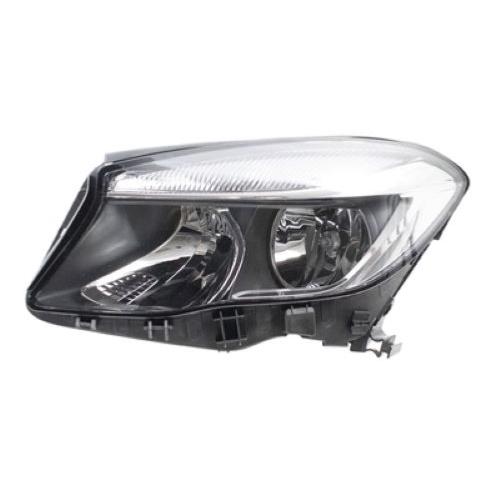 proiettore sinistro h7 h15 elettrico con motore nero mercedes gla class x156 2013 2016 me7004914