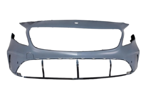 paraurti anteriore con primer con tappo copri gancio con fori pdc supporti con fori park assist mod sport mercedes gla class x156 2017 2019 me7021041