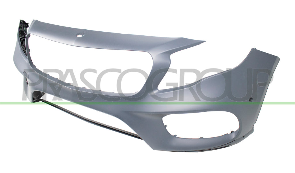 paraurti anteriore con primer con fori modanatura con fori pdc con fori sistema visione 360 mercedes gla class x156 amg amg line 2017 2019 me7031031