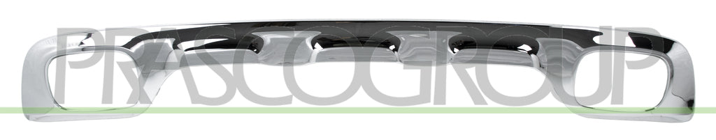 modanatura spoiler paraurti posteriore cromata mercedes gla class x156 amg amg line 2017 2019 me7031255