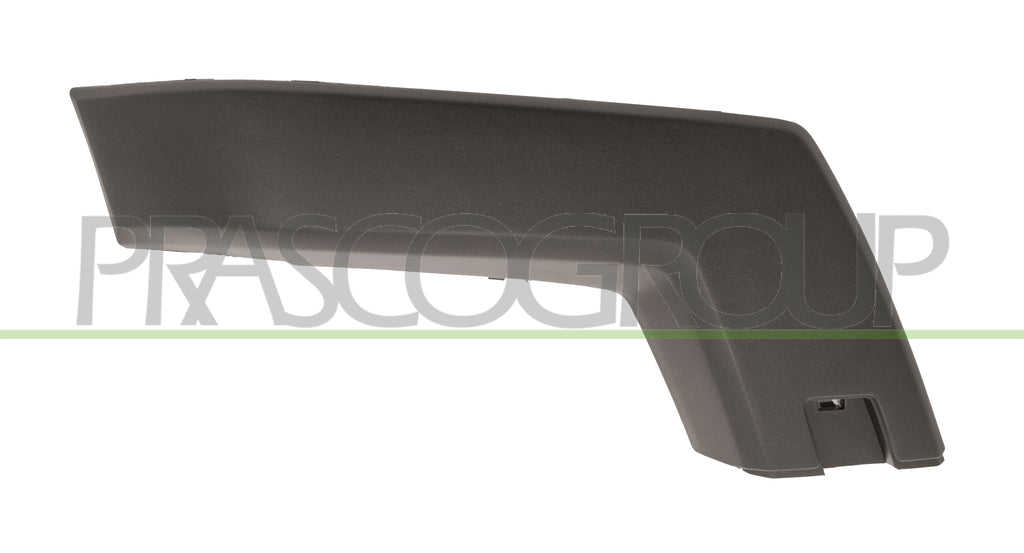 modanatura destra paraurti anteriore nera goffrata con tracce pdc mod off road mercedes glk x204 2008 2012 me7101233