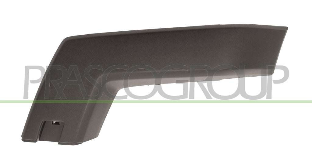 modanatura sinistra paraurti anteriore nera goffrata con tracce pdc mod off road mercedes glk x204 2008 2012 me7101234