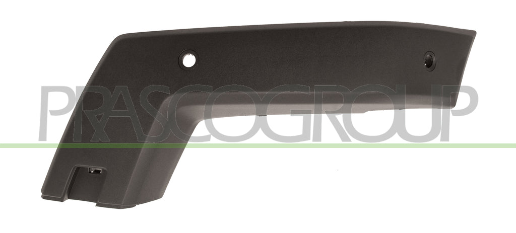 modanatura sinistra paraurti anteriore nera goffrata con fori pdc supporti mod off road mercedes glk x204 2008 2012 me7101244