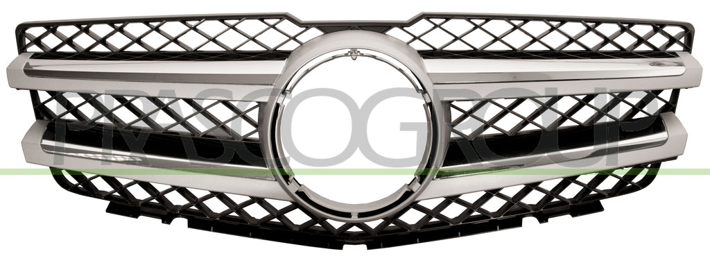 griglia radiatore nera con modanatura cromata mercedes glk x204 2008 2012 me7102011