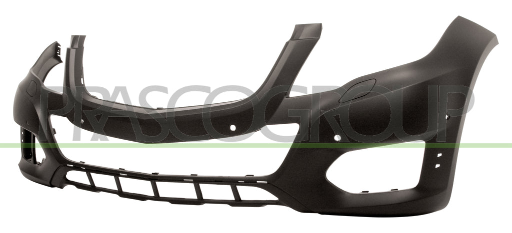 paraurti anteriore con primer con fori e tappi lavafari con fori pdc mercedes glk x204 2012 2015 me7121031