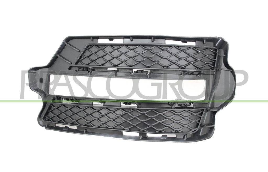 griglia destra paraurti anteriore nera con sede luce diurna con fori modanatura mercedes glk x204 amg 2012 2015 me7132123
