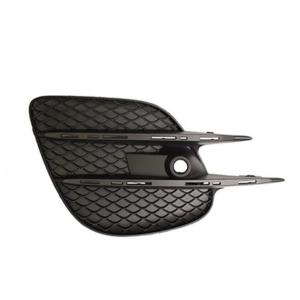 griglia destra paraurti anteriore nera con fori modanatura con foro pdc supporto mod amg mercedes glc class x253 amg amg line 2015 2020 me7142143