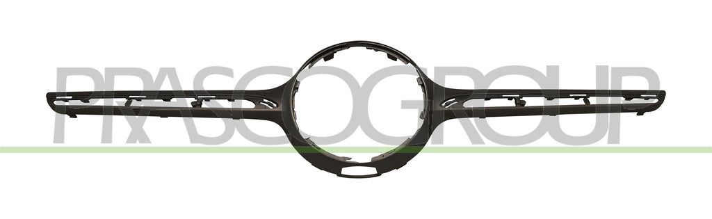 modanatura griglia centrale nera lucida con foro telecamera mercedes glc class x253 2015 2020 me7152236