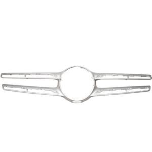 modanatura griglia radiatore argento con foro telecamera mercedes glc class x253 2015 2020 me7152335