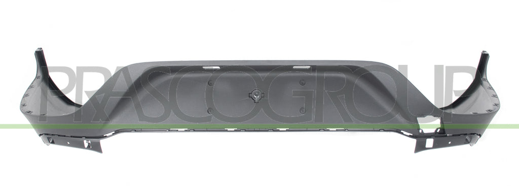 spoiler paraurti posteriore nero goffrato con tracce pdc mercedes glc coupe c253 2020 me7201851