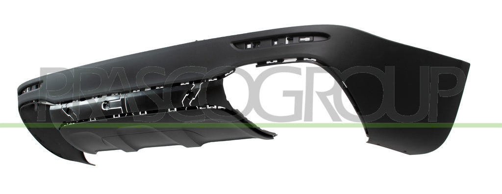 spoiler paraurti posteriore nero goffrato con tracce pdc mercedes glb class x247 2019 me7301851