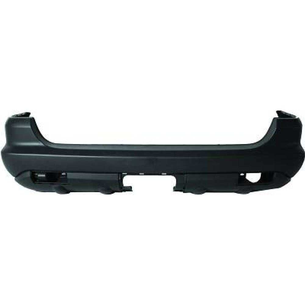 paraurti posteriore con primer senza fori pdc con 2 tappi copri gancio mercedes ml class w163 2002 2005 me8221051