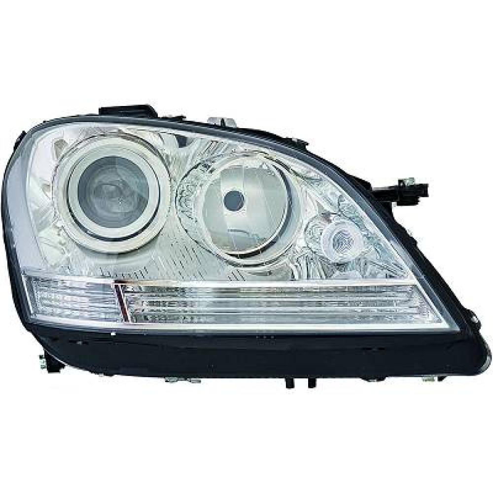 proiettore destro h7 h7 elettrico con motore mercedes ml class w164 2006 2007 me8244903