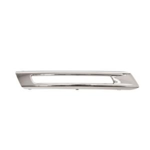 modanatura sinistra paraurti anteriore cromata con sede luce diurna mercedes ml class w166 2011 2015 me8281244