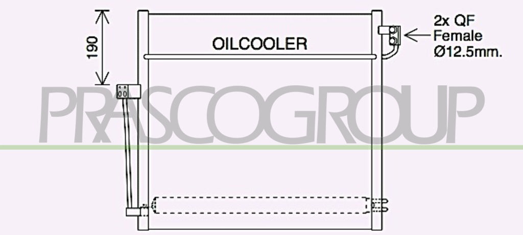 condensatore mercedes ml class w166 2011 2015 me828c002